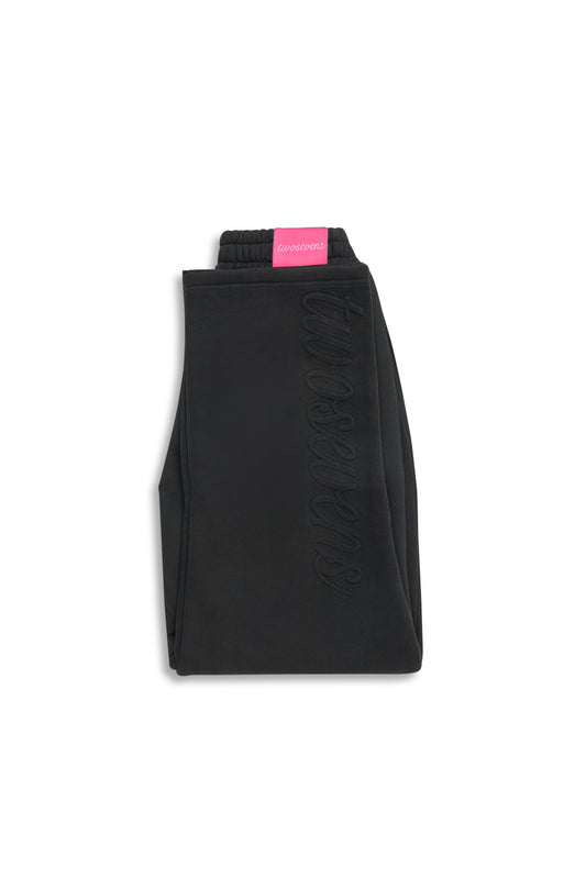 77 Triple Black Sweatpants