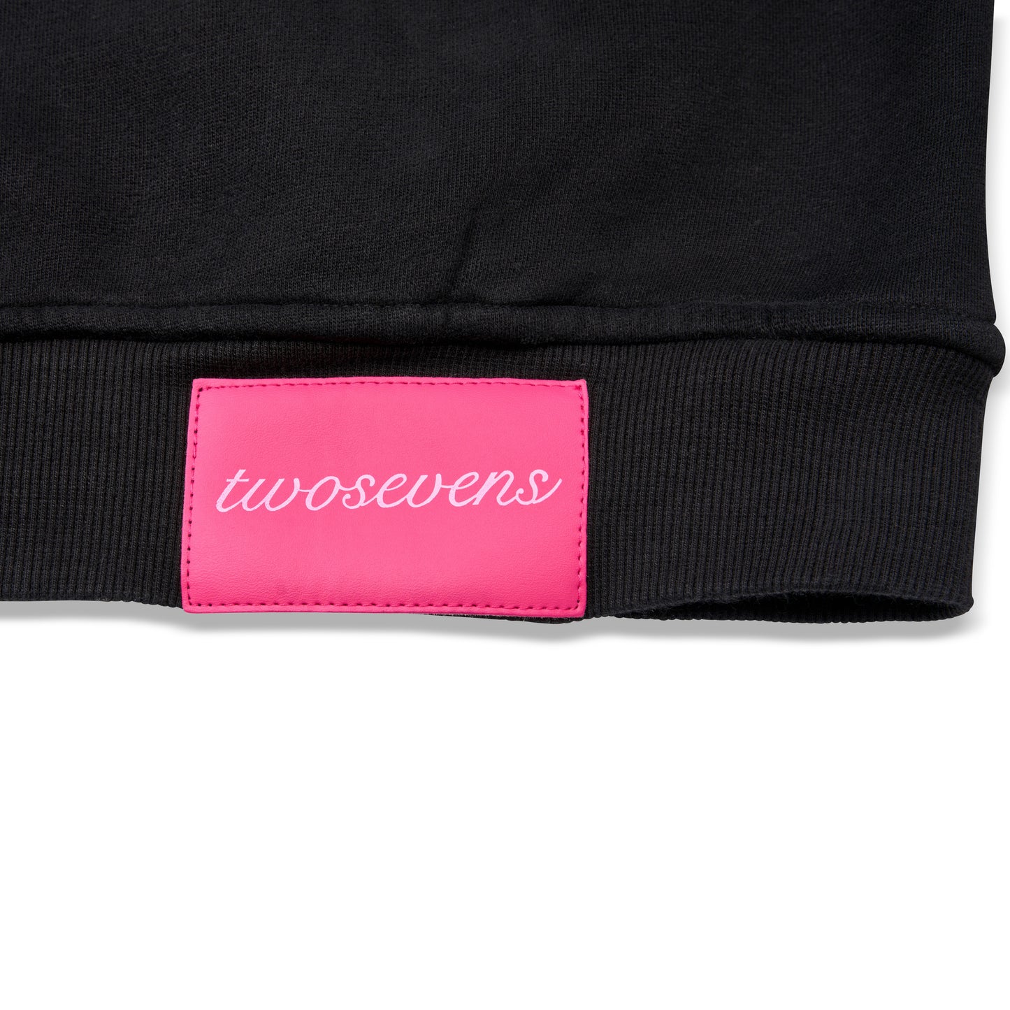 77 Triple Black Hoodie